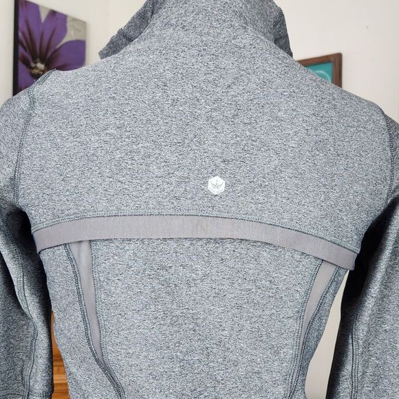 Active Queens Define Active Track Jacket Long Sleeve Zip Size M Gray - Picture 4 of 8
